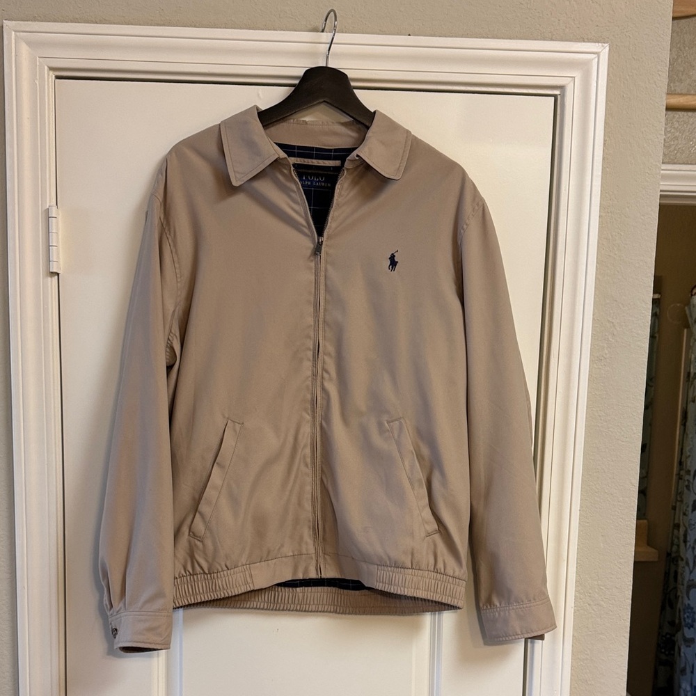 Polo by Ralph Lauren Men's Tan Lightweight Jacket